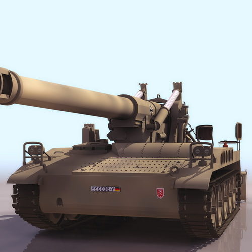 Military M110 Self-propelled Howitzer