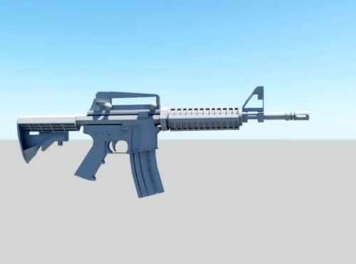 Gun M16 Assault Rifle