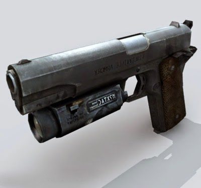 M1911 Pistol Laser Gun