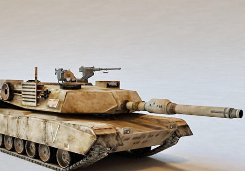 Us M1a1 Battle Tank