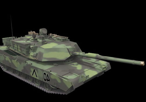 Us M1a2 Abrams Tank