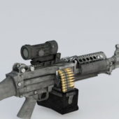 Weapon M249 Machine Gun