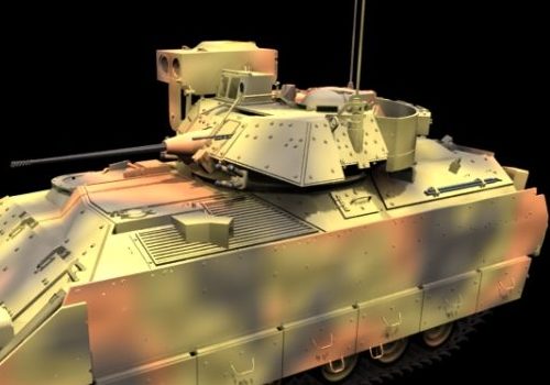 Military M2a2 Infantry Fighting Vehicle