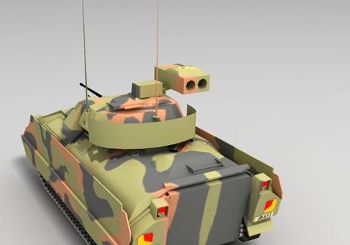 Military M2a2 Light Tank