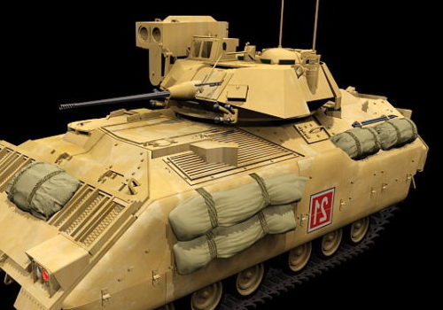Us Army M2a3 Bradley Light Tank