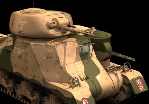 Military M3 Lee Medium Tank