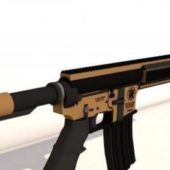 Gun M4 Assault Rifle