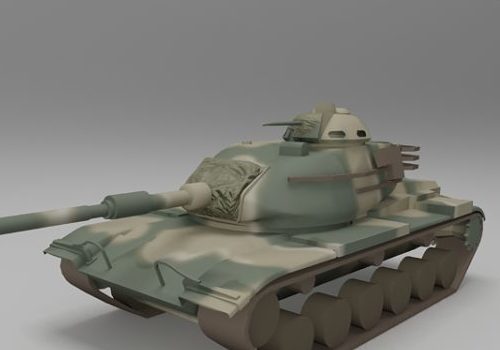 Military Us M60 Patton Tank