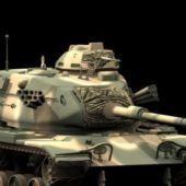 Military M60a3 Main Battle Tank