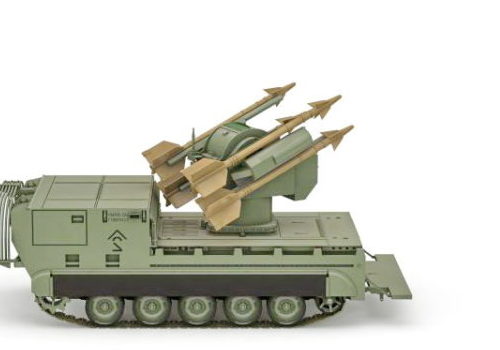 Military M730 Chaparral Missile Launcher