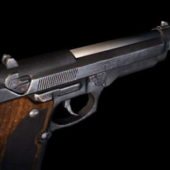 Weapon M9 Pistol Gun V1