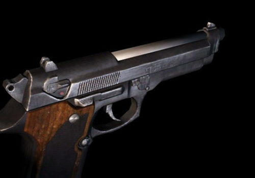 Weapon M9 Pistol Gun V1