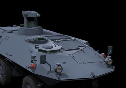 Military Mowag Piranha Vehicle