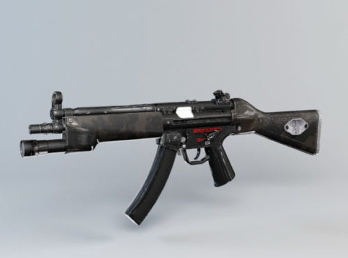 Weapon Mp5 Submachine Gun