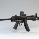 Gun Mp5 Surefire Weapon