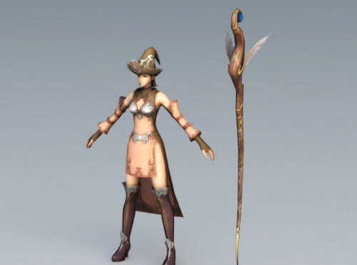 Game Character Mage Of Insurgents