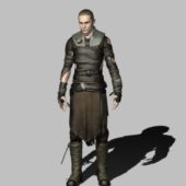 Game Character Male Assassin Rogue