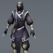 Male Ninja Assassin Game Character