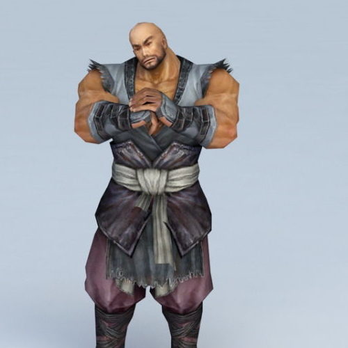 Male Character Warrior Monk