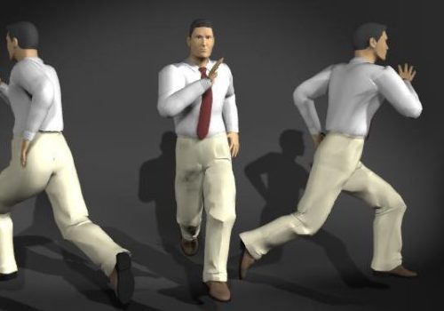 Man Faster Running Pose | Characters