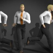 Man In Running Pose | Characters