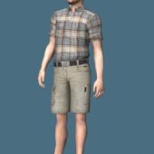 Man In Summer Clothes Rigged | Characters
