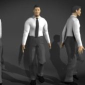 Man In Suit Walking Pose | Characters