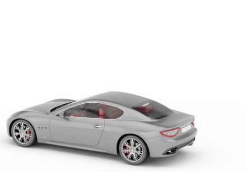 Grey Maserati Alfieri Concept Car