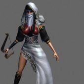 Masked Female Archer | Characters