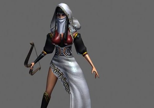 Masked Female Archer | Characters
