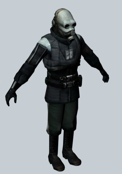 Masked Policeman – Half-life Character | Characters