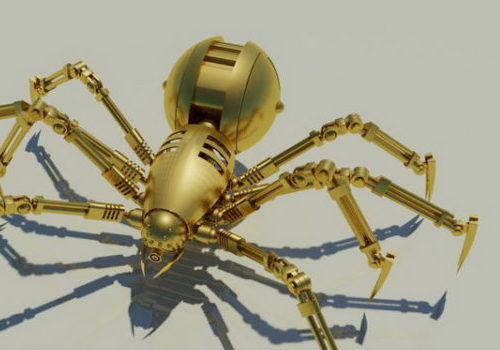 Mechanical Spider Characters