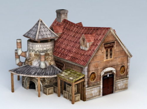 Medieval Workshop Building