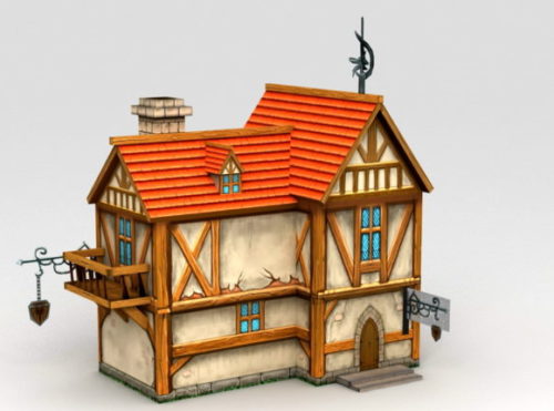 Western Medieval City House