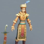 Character Medieval Persian Warrior