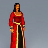 Medieval Character Renaissance Woman