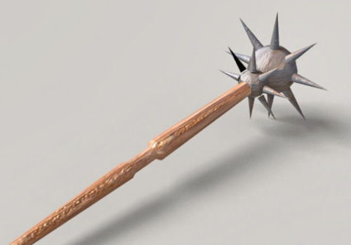 Medieval Weapon Spiked Ball Mace