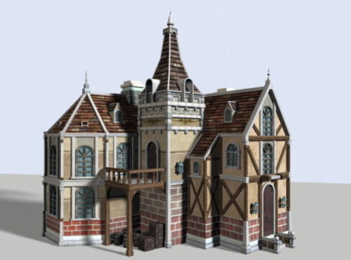 Western Medieval Town House