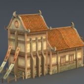 Old Style Medieval Village House