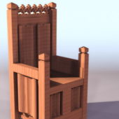 Throne Chair Medieval Age | Furniture