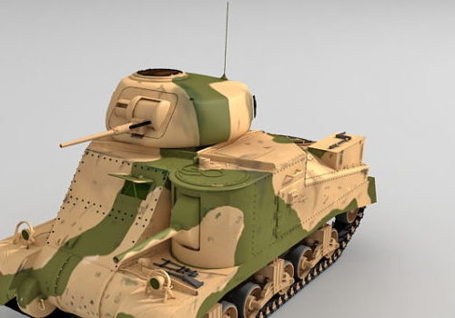 Military Medium Tank M3
