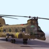 Medium Transport Army Helicopter