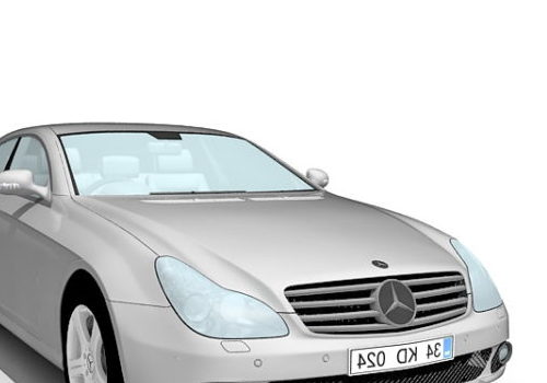White Mercedes-benz C Class Car