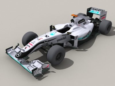 Mercedes F1 Racing Car