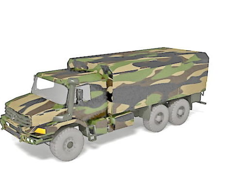 Mercedes Army Truck