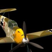 Messerschmitt Bf-109 E Military Fighter