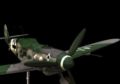 Messerschmitt Bf-09 Military Fighter