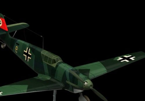Messerschmitt Bf 109b Fighter Aircraft