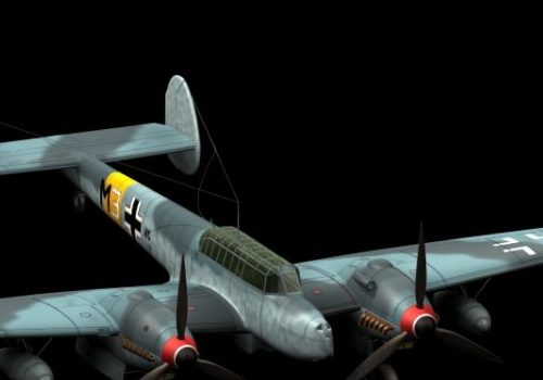 Messerschmitt Bf-110 G-2 Military Fighter-bomber