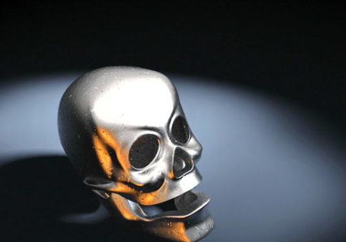 Metal Skull Sculpt
